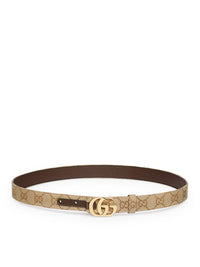Gucci Women Reversible Cut Gg Marmont Belt