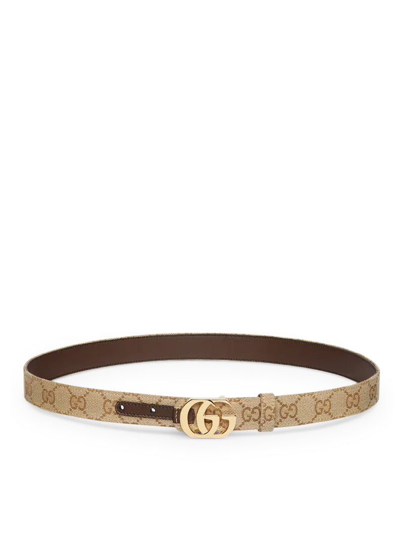 Gucci Women Reversible Cut Gg Marmont Belt