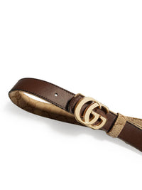 Gucci Women Reversible Cut Gg Marmont Belt