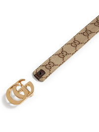 Gucci Women Reversible Cut Gg Marmont Belt
