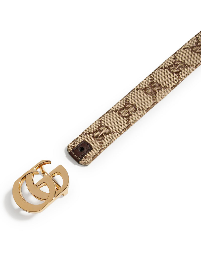 Gucci Women Reversible Cut Gg Marmont Belt