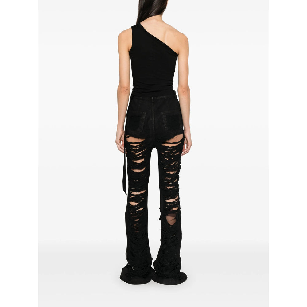 Rick Owens Drkshdw Rick Owens Drkshdw Black Tops - Vests & Tank Tops Women