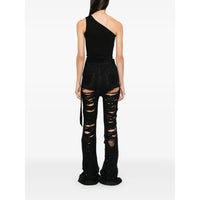 Rick Owens Drkshdw Rick Owens Drkshdw Black Tops - Vests & Tank Tops Women