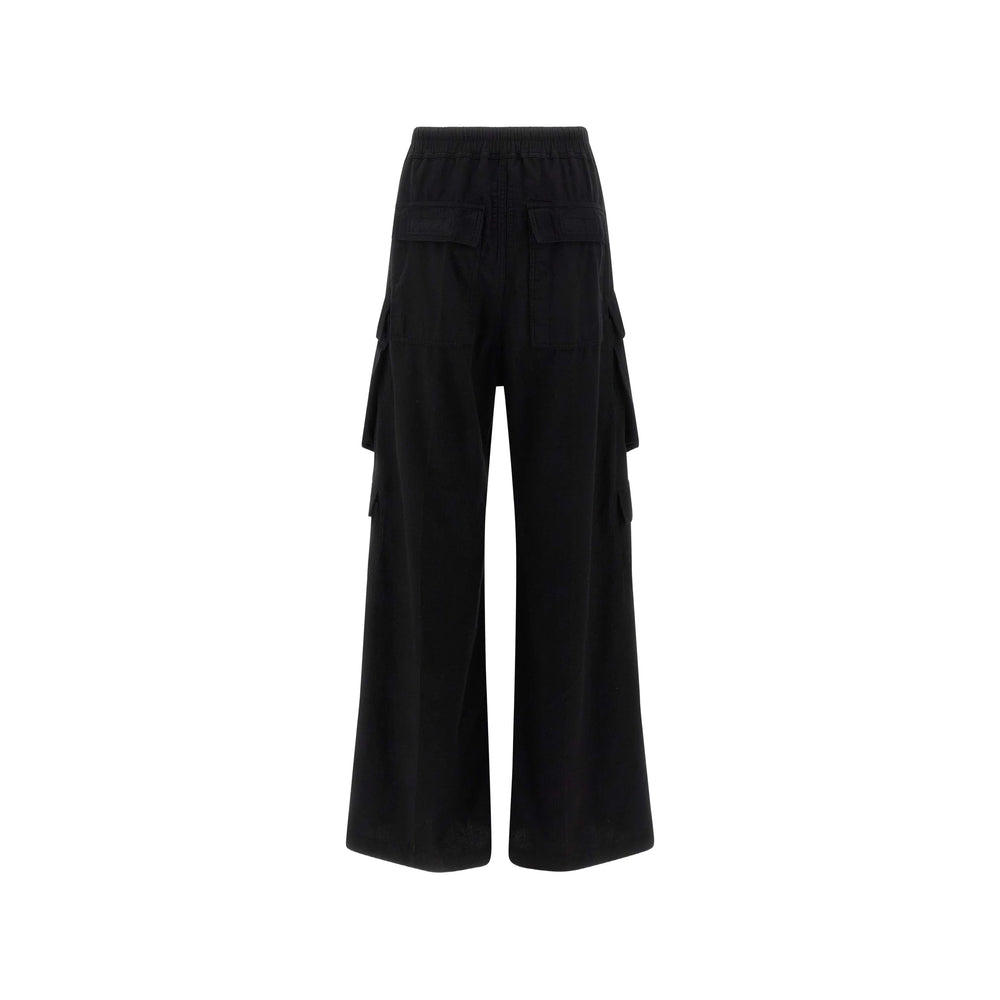 Rick Owens Drkshdw Rick Owens Drkshdw Black Trousers - Track Pants Women