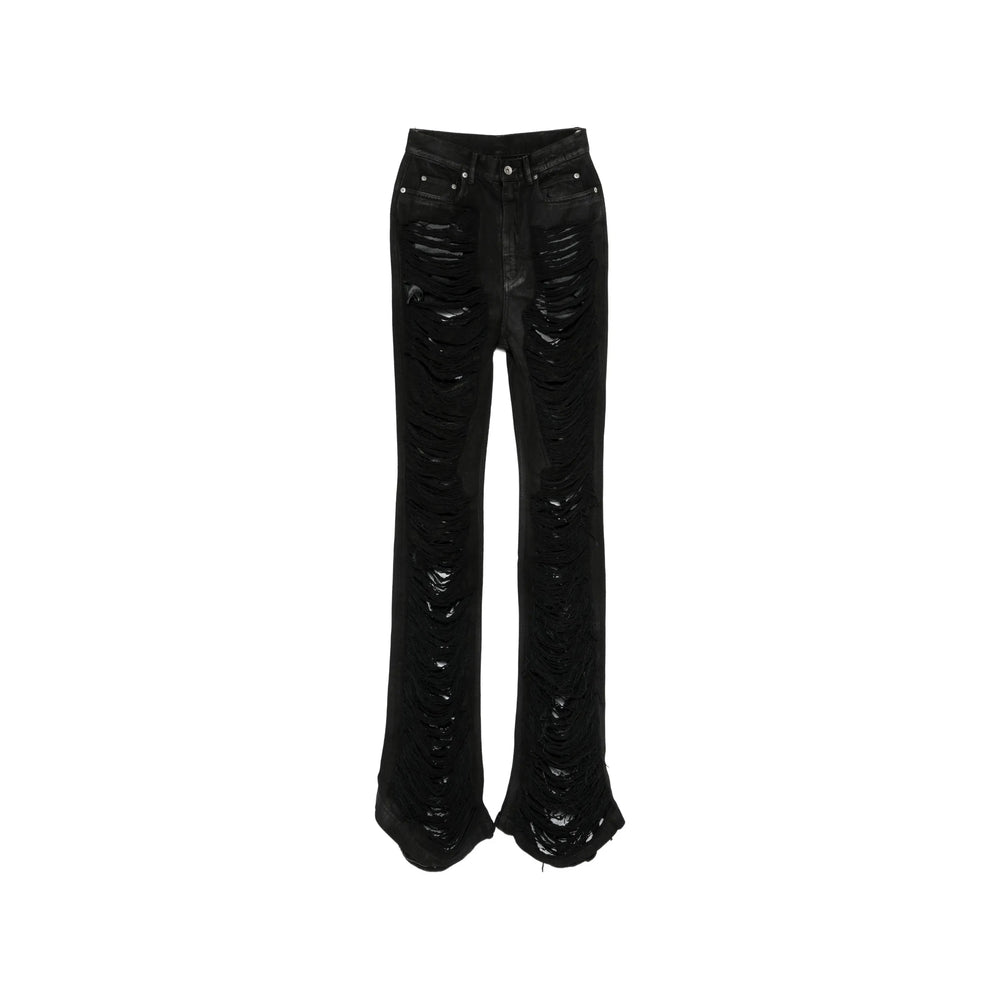 Rick Owens Drkshdw Rick Owens Drkshdw Black Denim - Bootcut Jeans Women