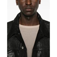 Rick Owens Drkshdw Black Jackets - Denim Jackets Men