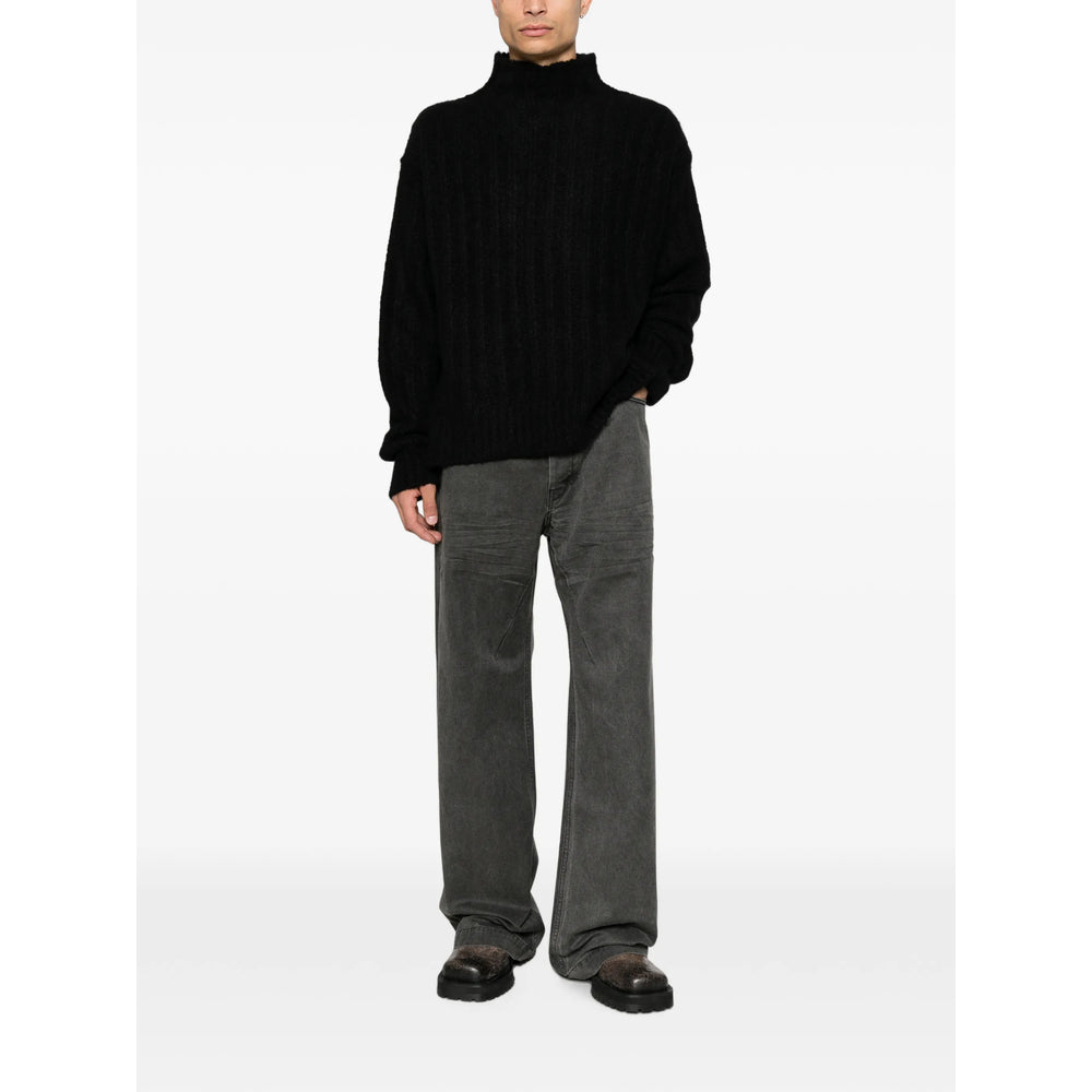 Rick Owens Drkshdw Grey Denim - Wide-Leg Jeans Men