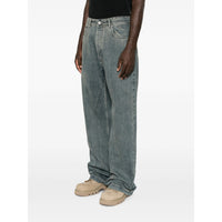 Rick Owens Drkshdw Blue Denim - Wide-Leg Jeans Men