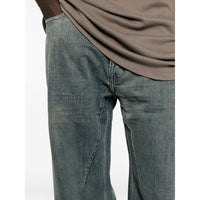 Rick Owens Drkshdw Blue Denim - Wide-Leg Jeans Men