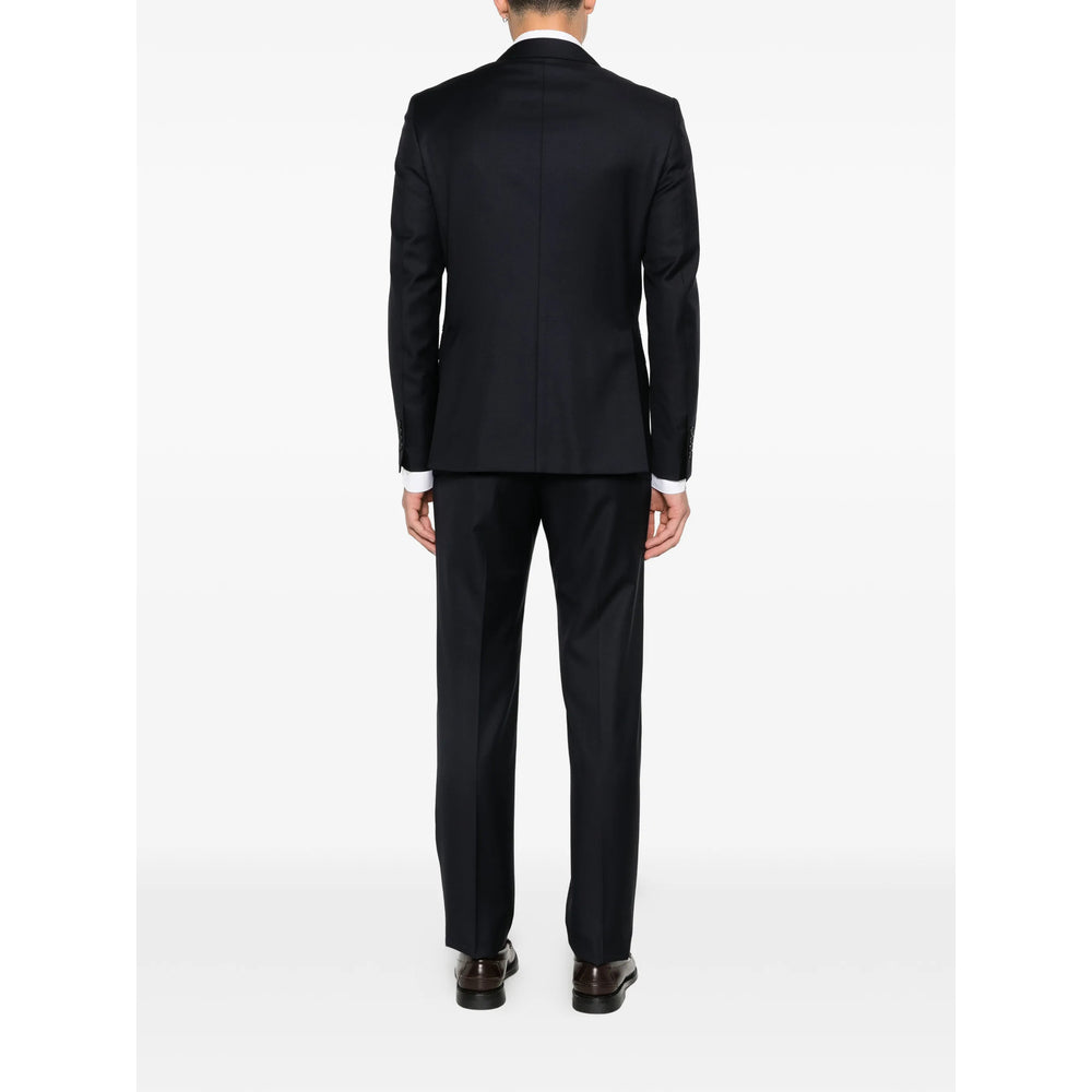 Tagliatore Blue Suits - Single Breasted Suits Men