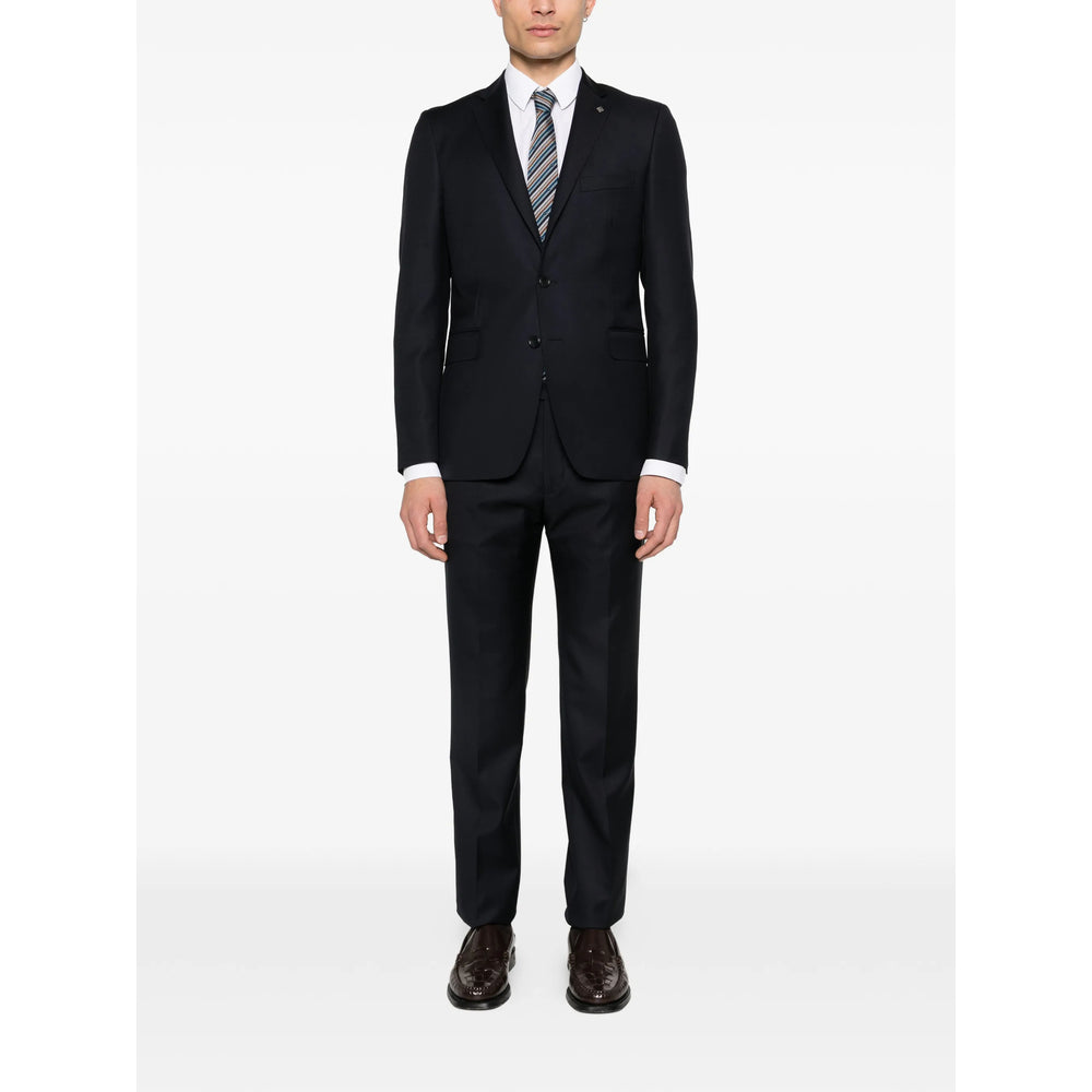 Tagliatore Blue Suits - Single Breasted Suits Men