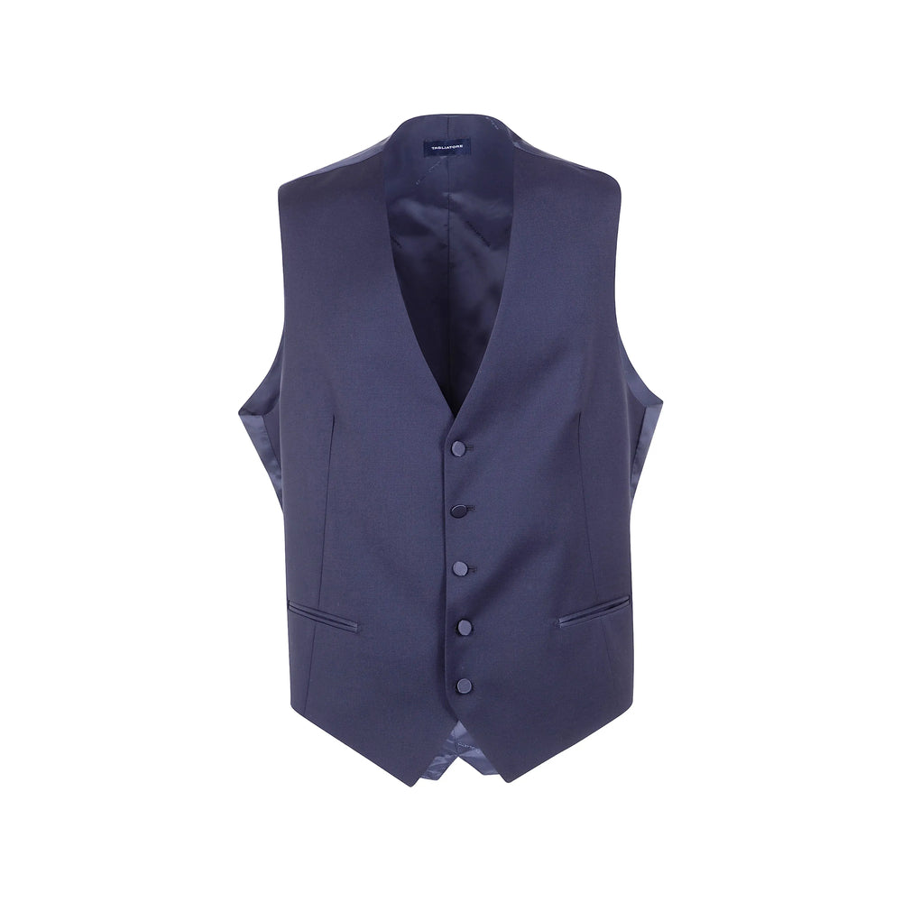 Tagliatore Blue Jackets - Waistcoats & Gilets Men