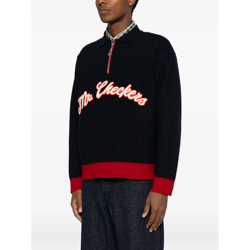 Bode Blue Sweaters & Knitwear - Jumpers Men