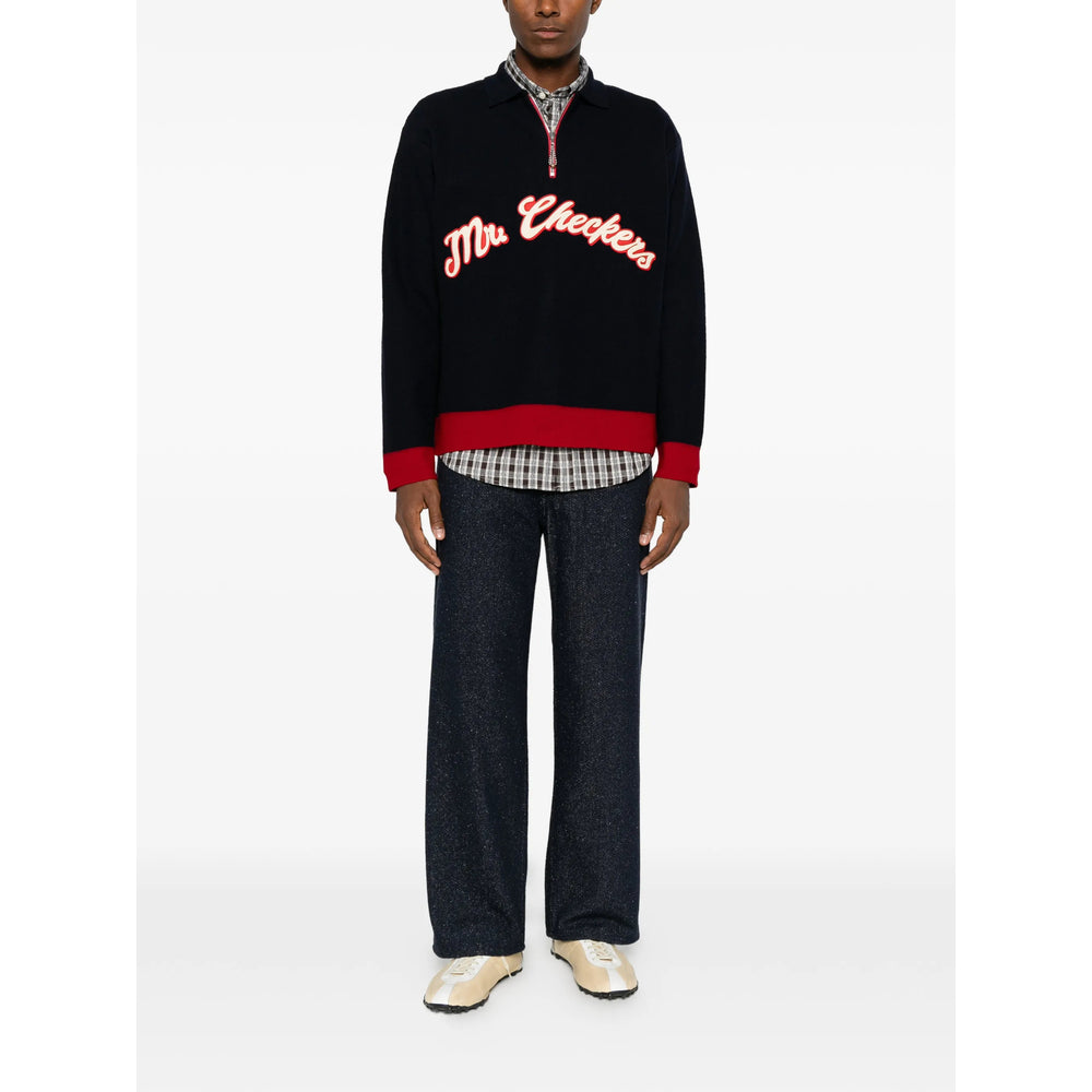 Bode Blue Sweaters & Knitwear - Jumpers Men
