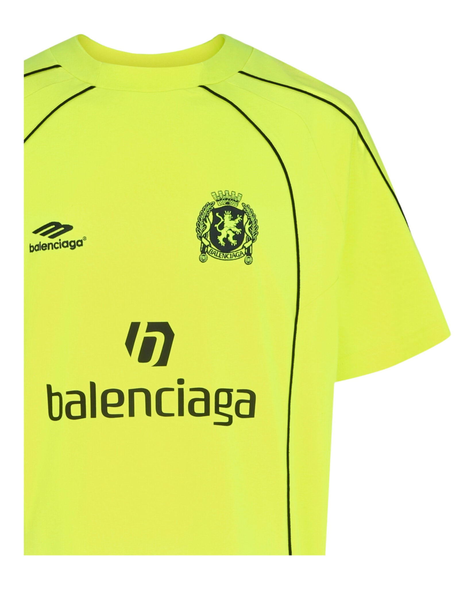 Balenciaga Balenciaga Mens Oversized Soccer T-Shirt