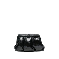 Themoirè Black Clutch Bags Women