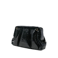 Themoirè Black Clutch Bags Women