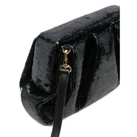 Themoirè Black Clutch Bags Women