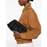 Themoirè Black Clutch Bags Women