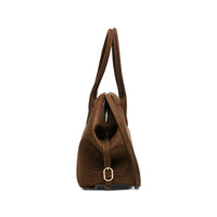 Themoirè Brown Tote Bags Women