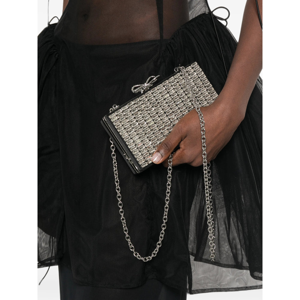 Self-portrait Self-Portrait Silver Clutch Bags Women