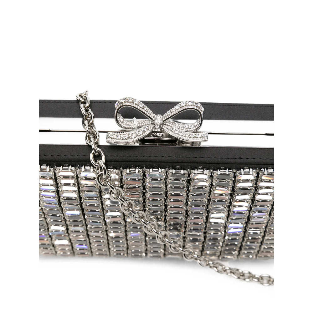 Self-portrait Self-Portrait Silver Clutch Bags Women