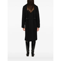 Dries Van Noten Black Coats - Double Breasted & Peacoats Women