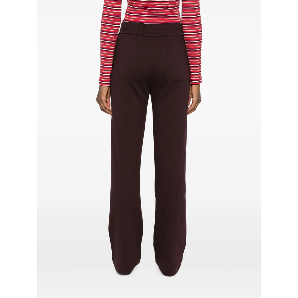 Dries Van Noten Brown Trousers - Track Pants Women
