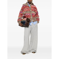 Dries Van Noten Dries Van Noten Grey Trousers - Palazzo Pants Women