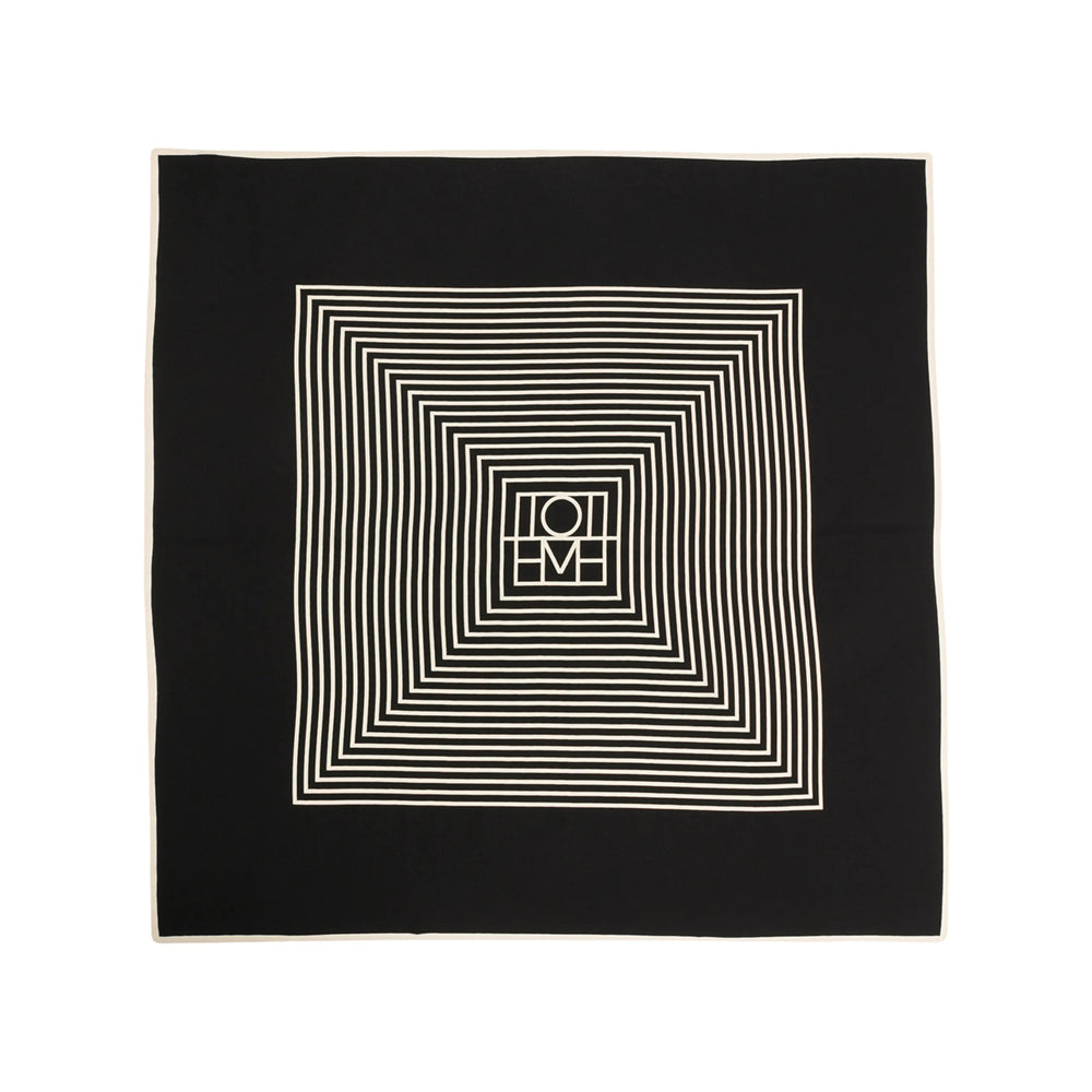 Toteme Black Scarves Women