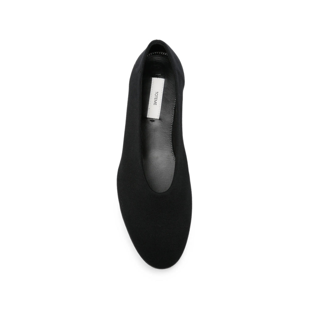 Toteme Black Ballet Flats Women