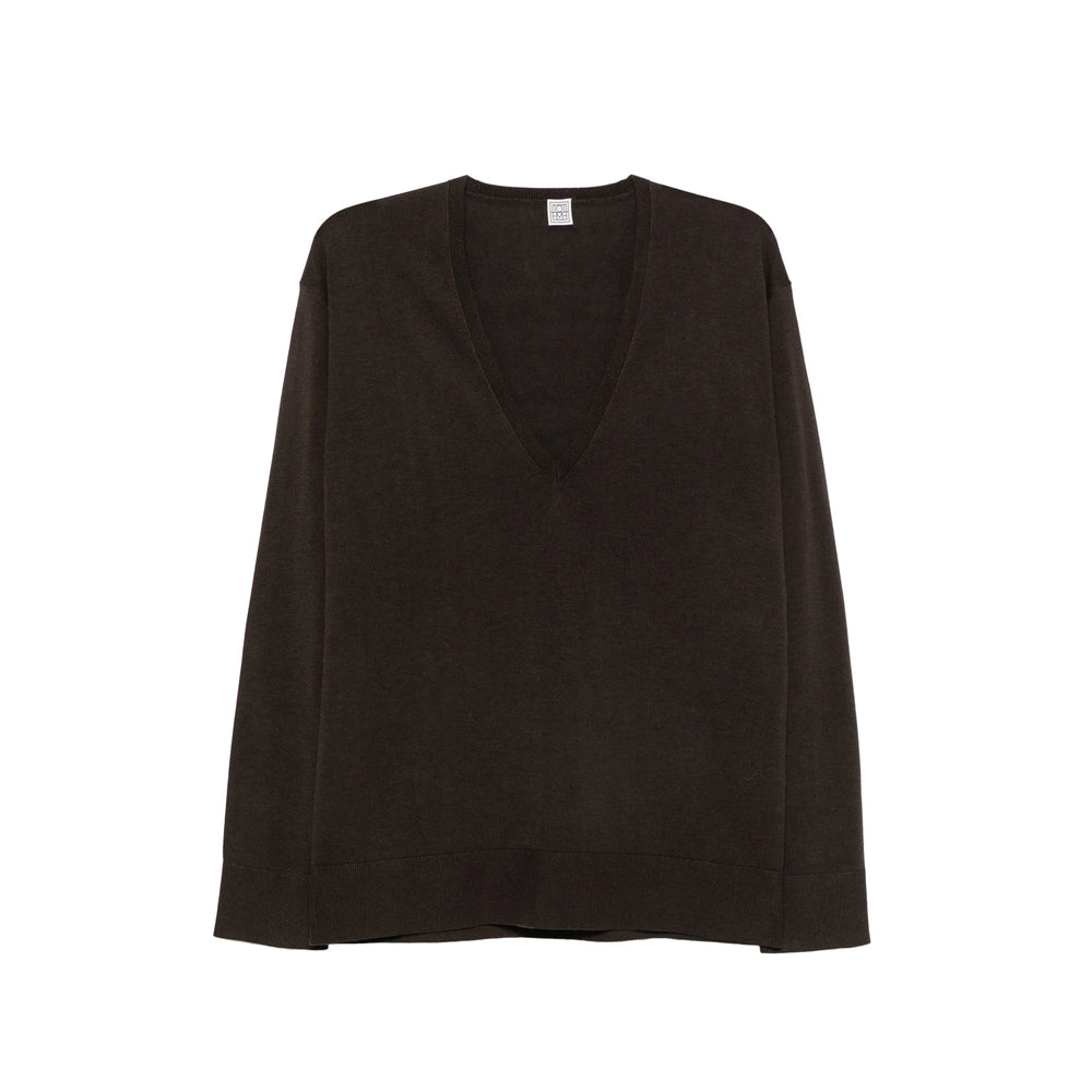 Toteme Toteme Brown Knitwear - Jumpers Women