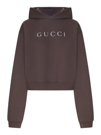 Gucci Women Gucci Logo Hoodie