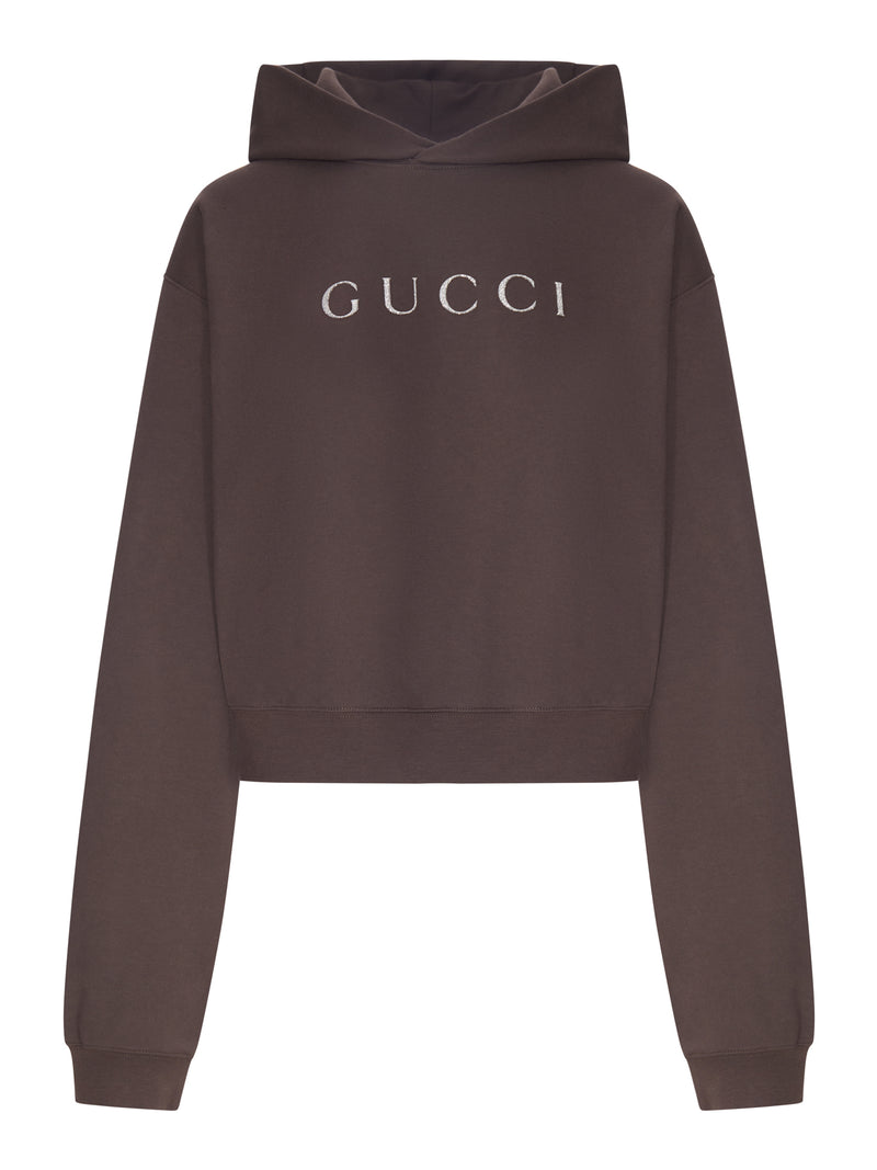Gucci Women Gucci Logo Hoodie