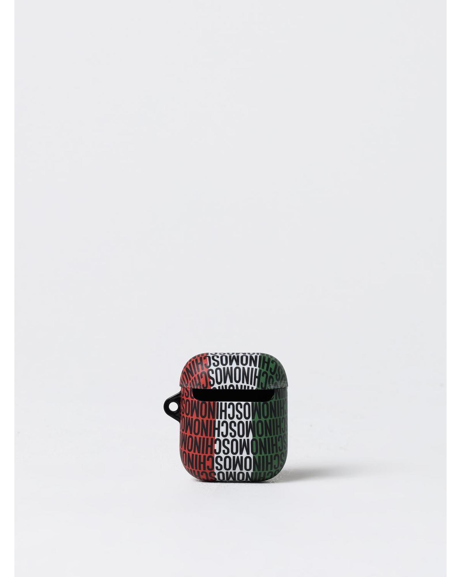 Moschino Couture Moschino AirPods Case Cover Unisex Multicolor Headphones & Earphones