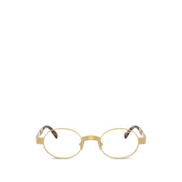Miu Miu Gold Glasses & Frames Men