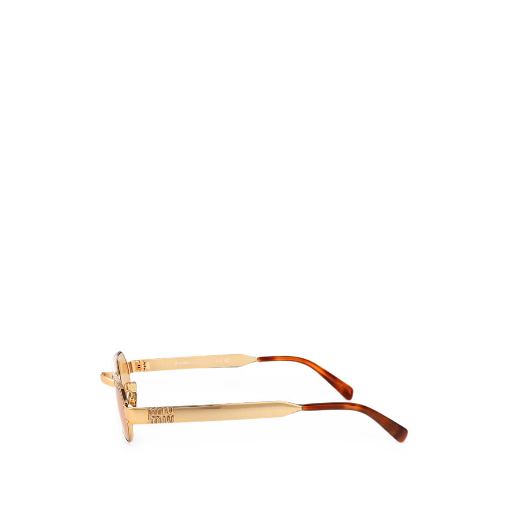 Miu Miu Gold Sunglasses Women