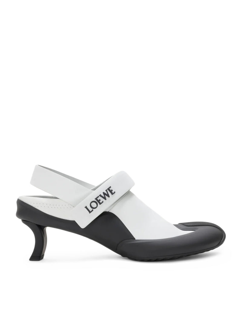 Loewe Loewe Women Dive Slingbacks In Stretch Calfskin