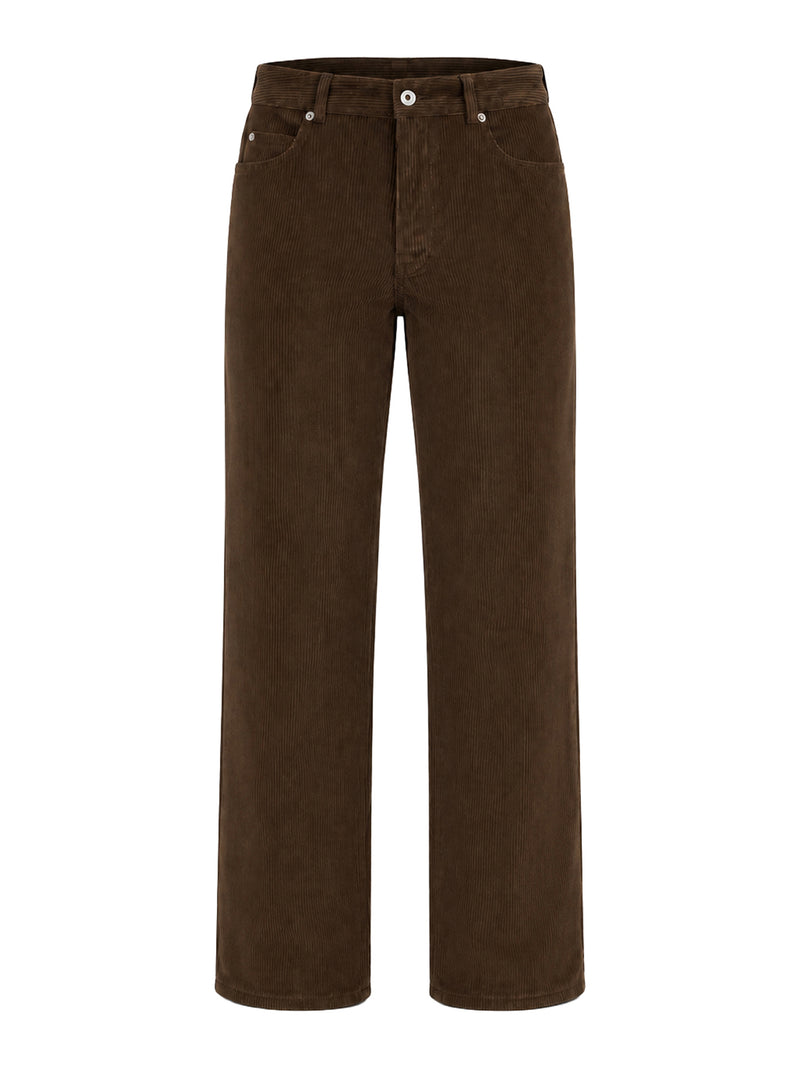 Loewe Women Cotton Corduroy Trousers