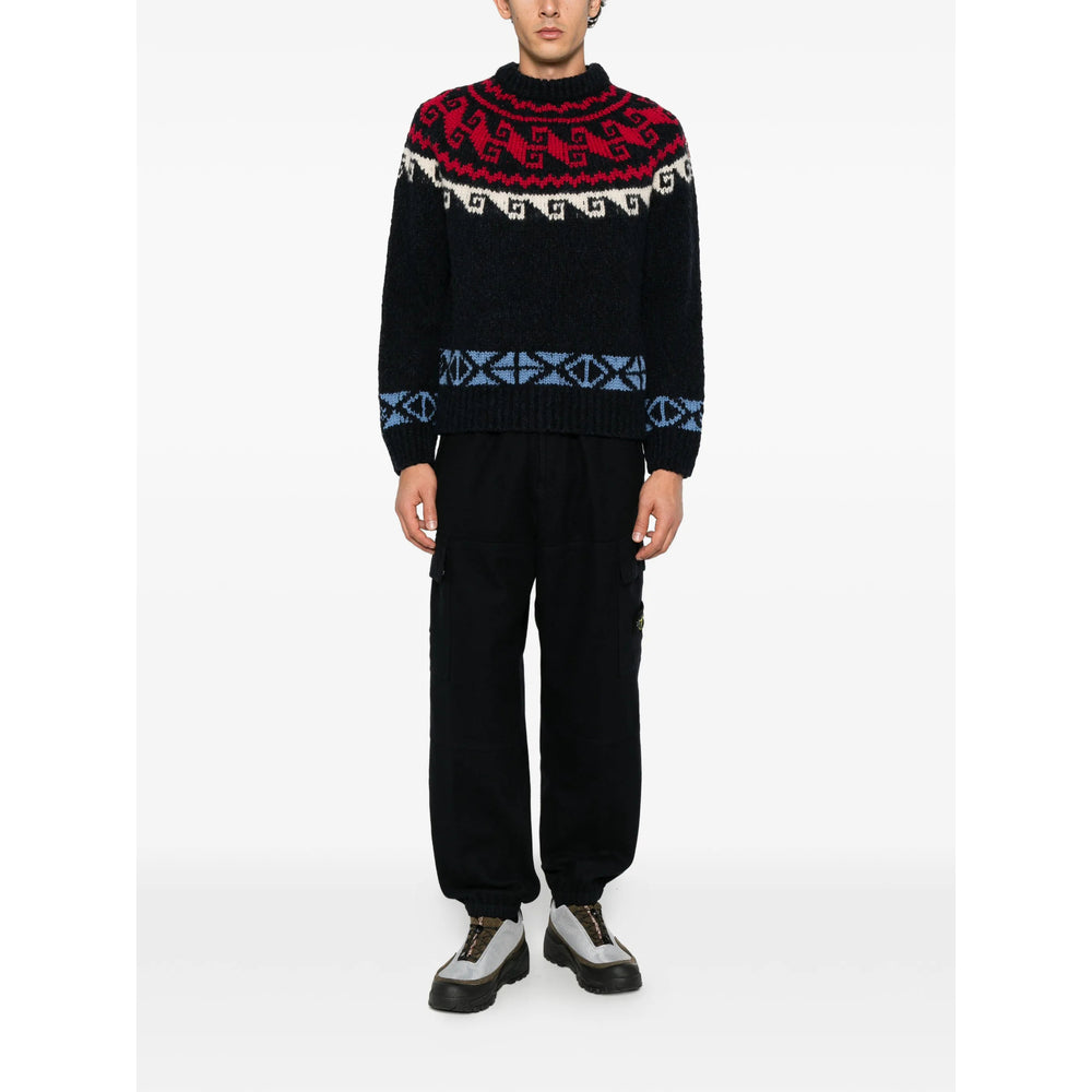 Moncler Grenoble Moncler Grenoble Blue Sweaters & Knitwear - Jumpers Men