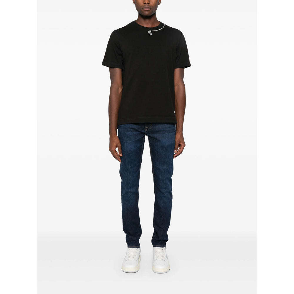 Moncler Grenoble Black T-Shirts & Vests - T-Shirts Men