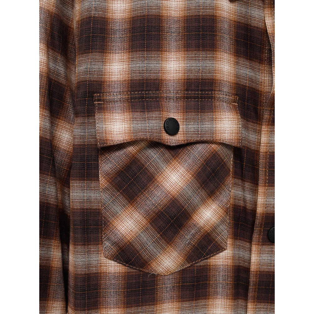 Moncler Grenoble Brown Shirts Men