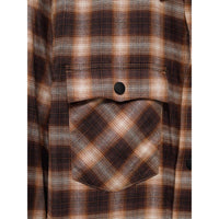 Moncler Grenoble Brown Shirts Men