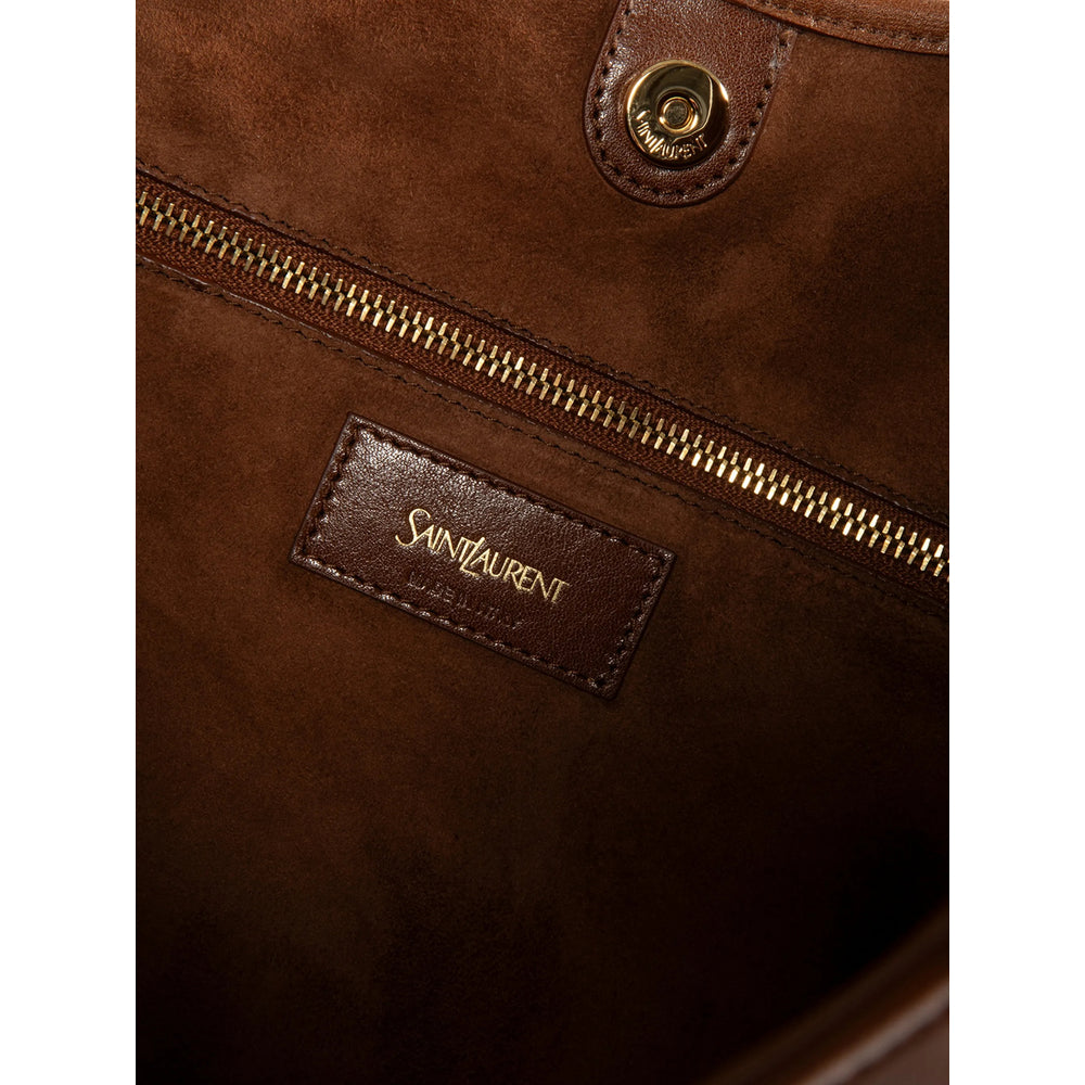 Saint Laurent Brown Bucket Bags Women