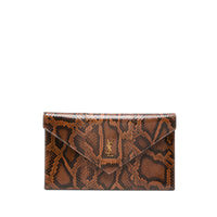 Saint Laurent Saint Laurent Brown Clutch Bags Women