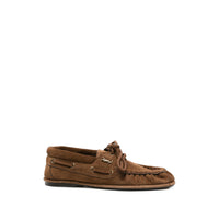 Saint Laurent Brown Loafers Women