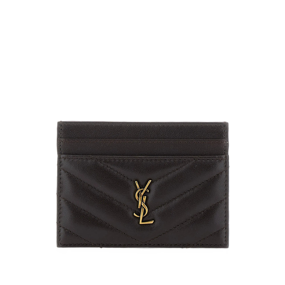 Saint Laurent Brown Wallets & Purses Women