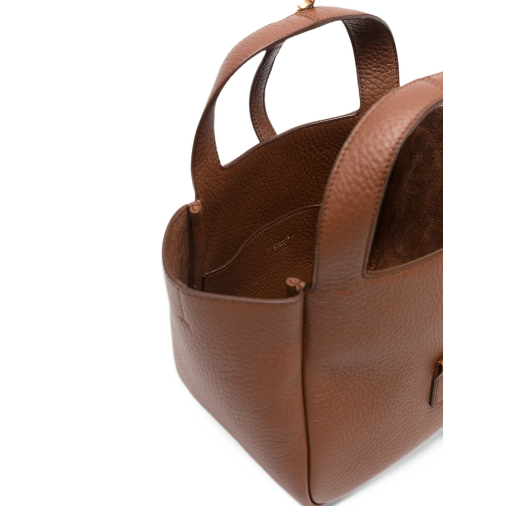 Saint Laurent Brown Tote Bags Women