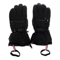 Moncler Grenoble Black Gloves Men