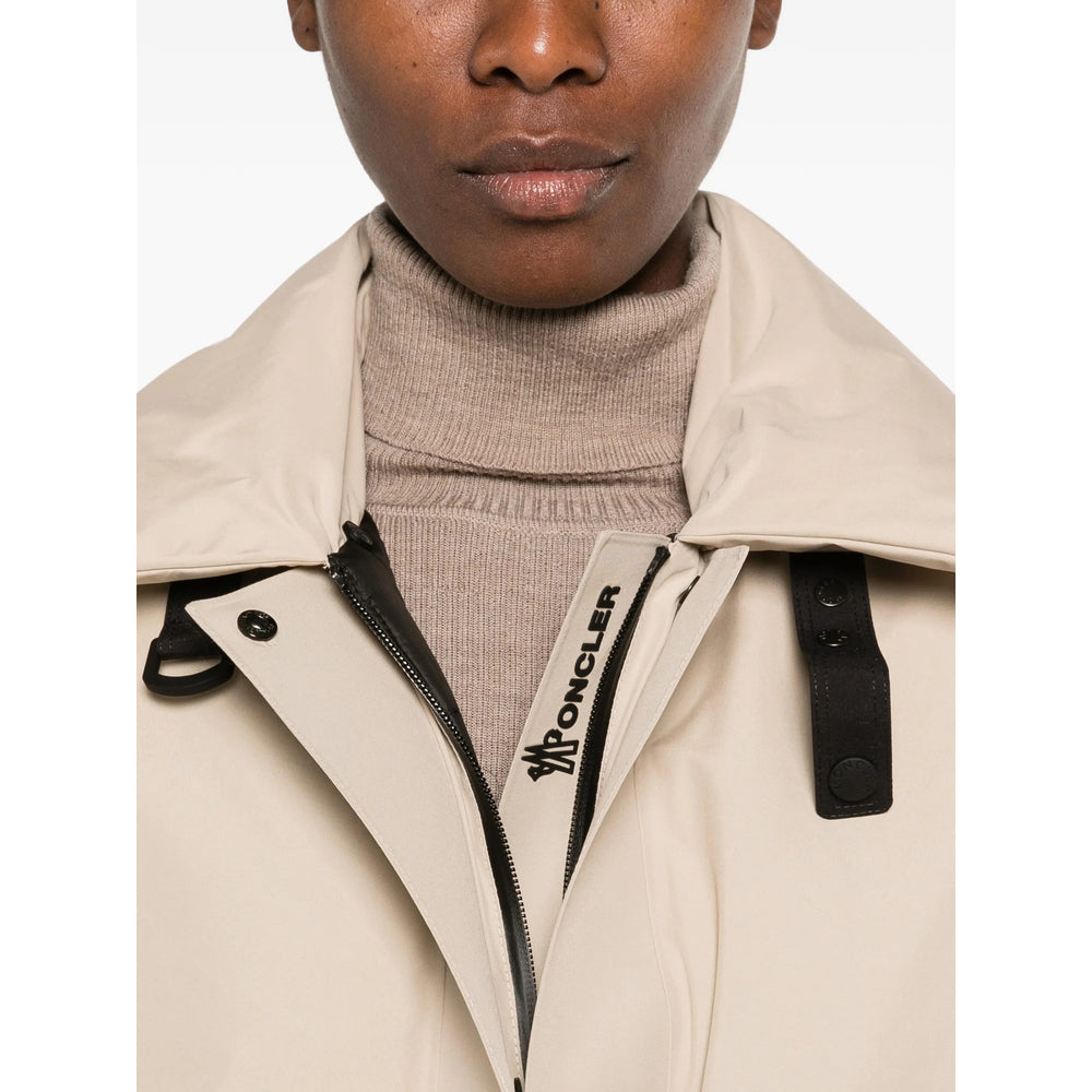 Moncler Grenoble Neutrals Jackets - Faux Fur & Shearling Jackets Women